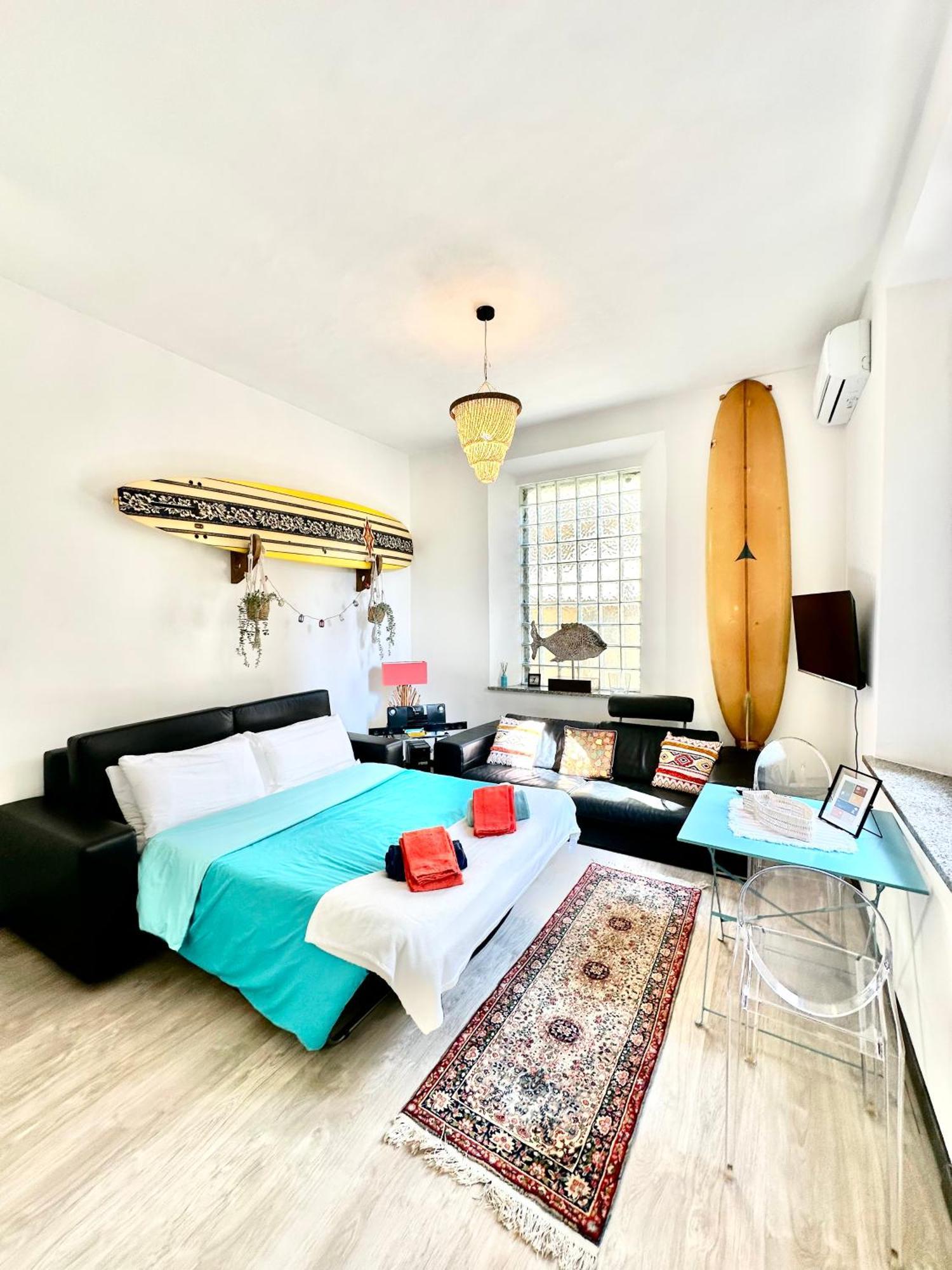 Surf House Apartment ลิโด ดิ ออสเตีย ภายนอก รูปภาพ